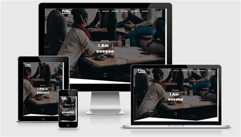 Folio - Responsive Blogger Portfolio Template ~ Templatebloggratisfree