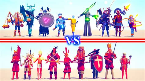 New Hidden Units Team Vs Melee Team Totally Accurate Battle Simulator