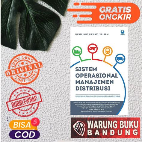 Jual Buku Sistem Operasional Manajemen Distribusi Pengukuran Dan