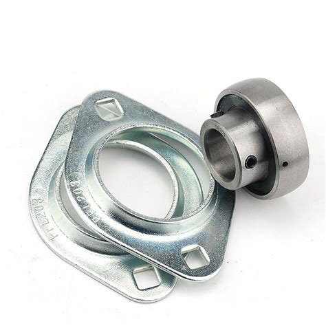 Ali Ex Press Stamped Steel Flange Bearings Sbpfl203