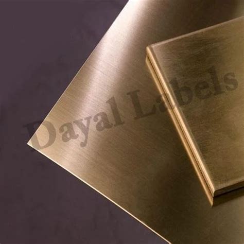 Brass Sheet At Rs 650 Kg Leaded Brass Sheet In New Delhi ID 8082186897