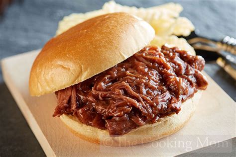 BBQ Beef Sandwiches - The Cooking Mom