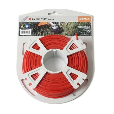 STIHL Nylon Line Ø 2 7mm Round x 32m Red SportWorks