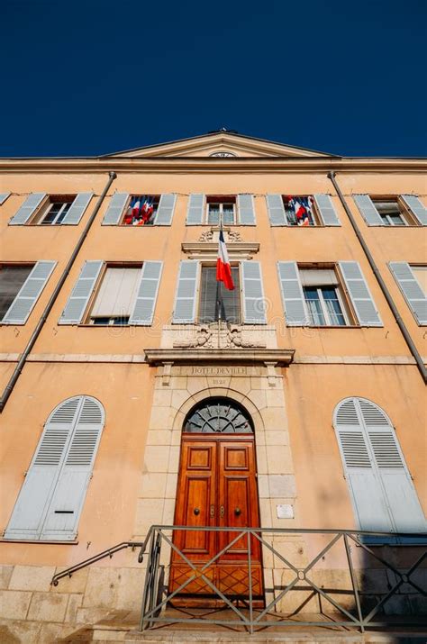 Antibes Old Town Cityscape French Riviera France Editorial Stock