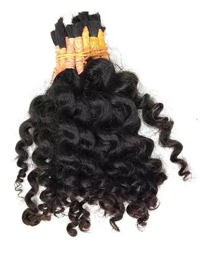 Cabelo Humano Ondulado Virgem Mega Hair 60 Cm 200 G Cor Castanho