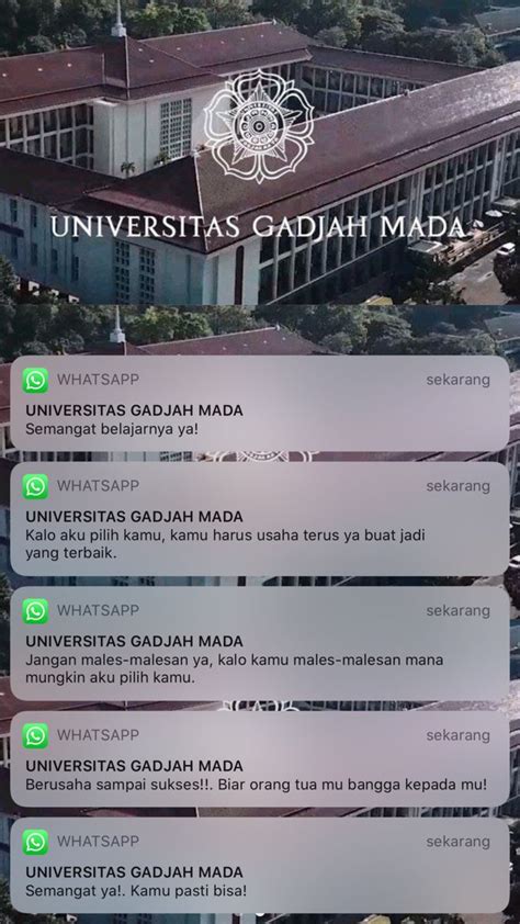 Universitas Gadjah Mada Lockscreen Motivasi Sekolah Motivasi Belajar Kutipan Motivasi Belajar