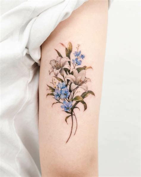 11+ Delphinium Flower Tattoo Ideas That Will Blow Your Mind!