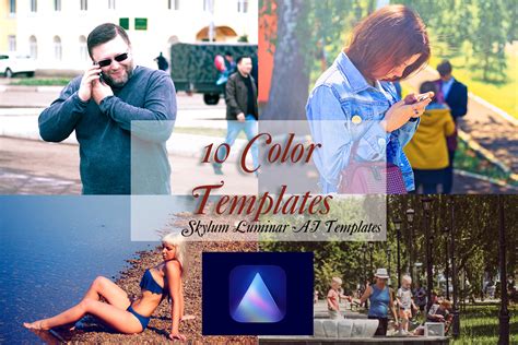 10 Skylum Luminar Ai Color Templates Graphic By Bvr Presets Store