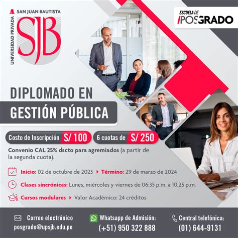 Diplomado En Gestión Pública Colegio De Abogados De Lima Free