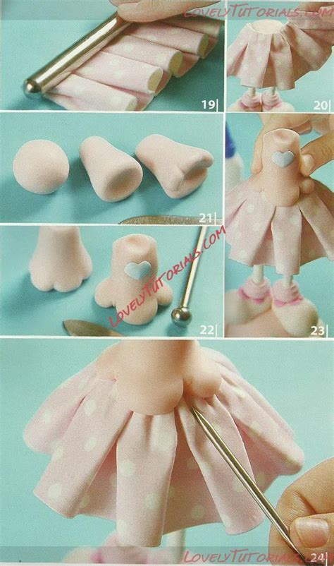 МК лепка "девочка" -girl figurine sculpting tutorial - Мастер-классы по ...