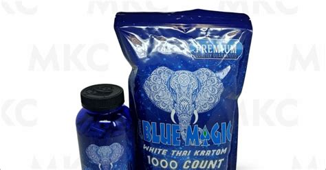 Blue Magic Kratom White Thai Capsules My Kratom Club