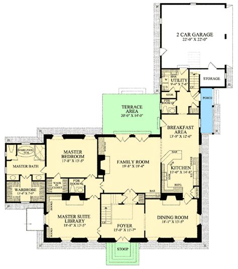 Pin On Georgian Floor Plans