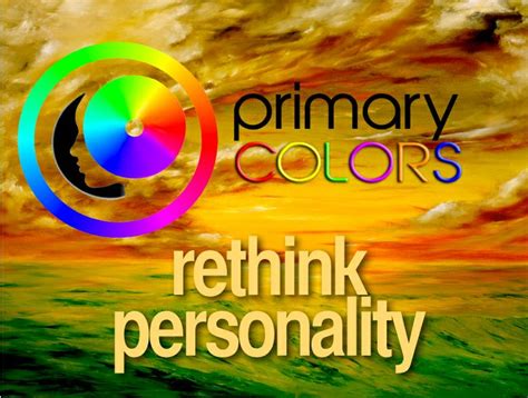 Primary Colors Personality Insight Tools By Dawn Billings