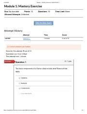 Module Mastery Exercise Sd Its Pdf Module