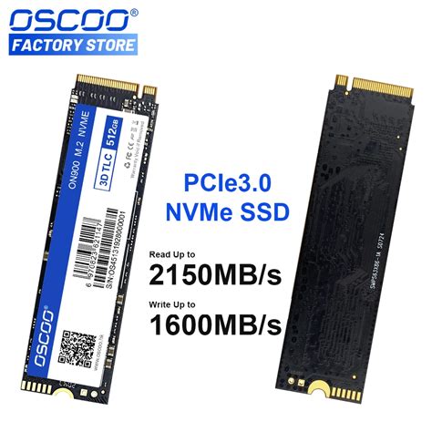 OSCOO SSD 128gb 256gb 512gb Internal Solid State 1tb Drive M 2 NVMe