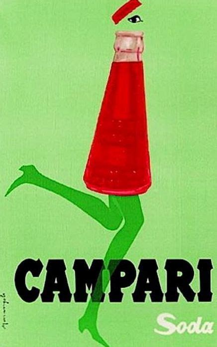 Vintage Italian Advertising Poster Campari Soda By Franz Marangolo