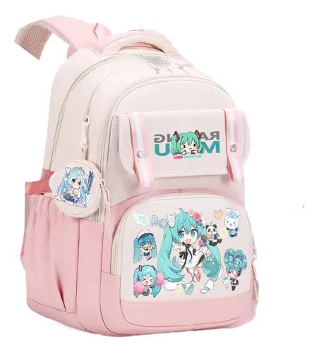 Mochila Japonesa Fofa De Estudante Anime Hatsune Miku Parcelamento