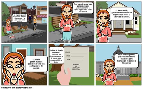 Los Planos En La Historieta Storyboard Por C C Bf