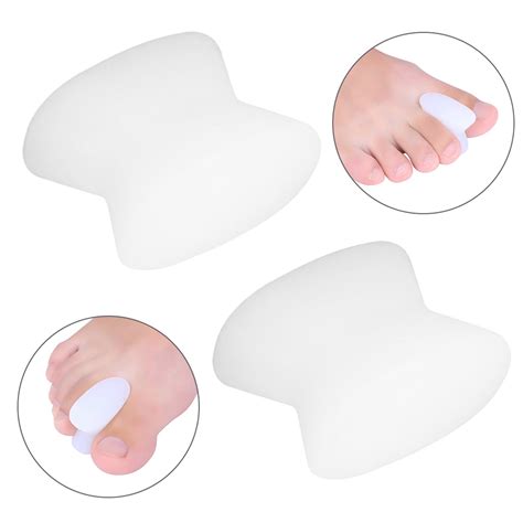 Gel Toe Separators Silicon Bunion Corrector With No Toe Spacers