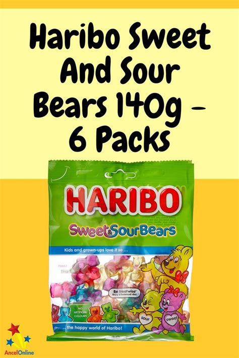 Haribo Sweet And Sour Bears G Packs Artofit