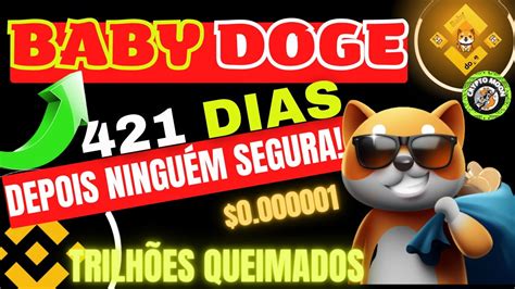 BABY DOGE AGORA 421 DIAS DEPOIS NINGUÉM SEGURA TRILHÕES QUEIMADOS