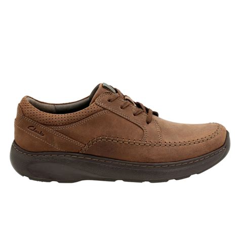 Clarks Men S Charton Vibe Oxford Brown Discount Clarks Men S Casual Shoes And More Shoolu