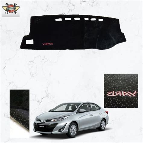 Toyota Yaris 2020 2021 Velvet Dashboard Mat Darazpk