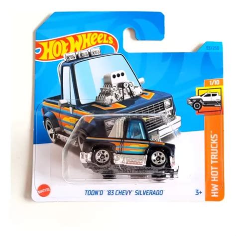 Hot Wheels Toon d Chevy Silverado Tooned Coleccion Cuotas sin interés