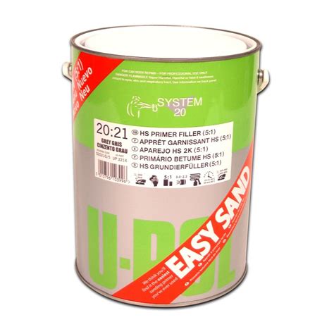 U POL 2253 2323 HS High Build 2K Urethane Primer Gallon Kit 60 OFF