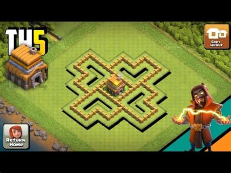 Best Town Hall Th Trophy Farming Base Layout With Copy Link