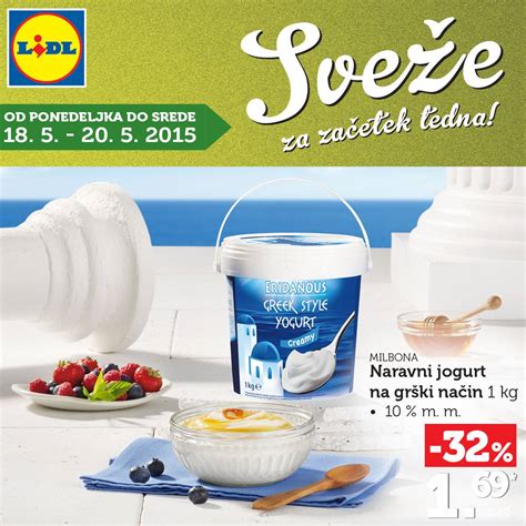 Lidl Slovenija - [GRŠKI JOGURT] Pripravite odličen kremast... | Facebook