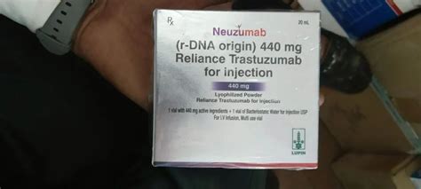 440mg Reliance Trastuzumab Injection At Rs 3200 Box Amara Varanasi