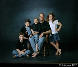 Tilman Fertitta and children - The Social Book - Houston