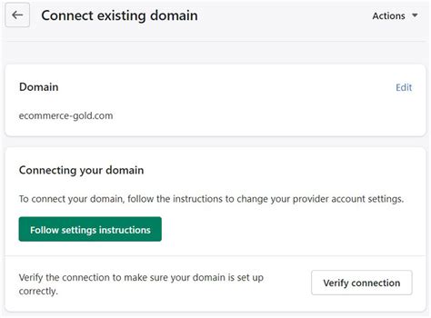 How To Set Up Domain Name On Shopify Ecommercegold