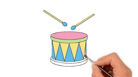 The Best Drawing Of Drums Easy Ideas Chicica