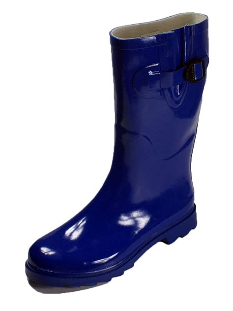 Tanleewa Non Slip Rubber Rain Boots For Women Waterproof Rain Garden Boots Shoe Size 8 Adult