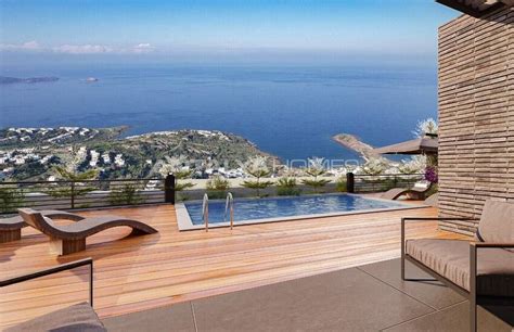 Panoramic Sea View Detached Villas For Sale In Bodrum Yalikavak