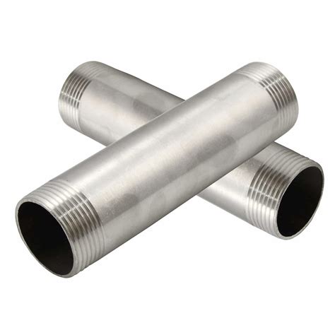 Stainless Steel Pipe Fitting 3 4 Male X 3 4 NPT Male Threaded SS304