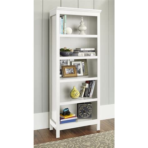 15 Best Ideas White 5 Shelf Bookcases