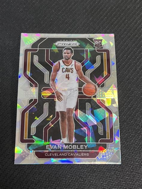 Nba Panini Prizm Basketball Evan Mobley Cracked Ice Rookie Card