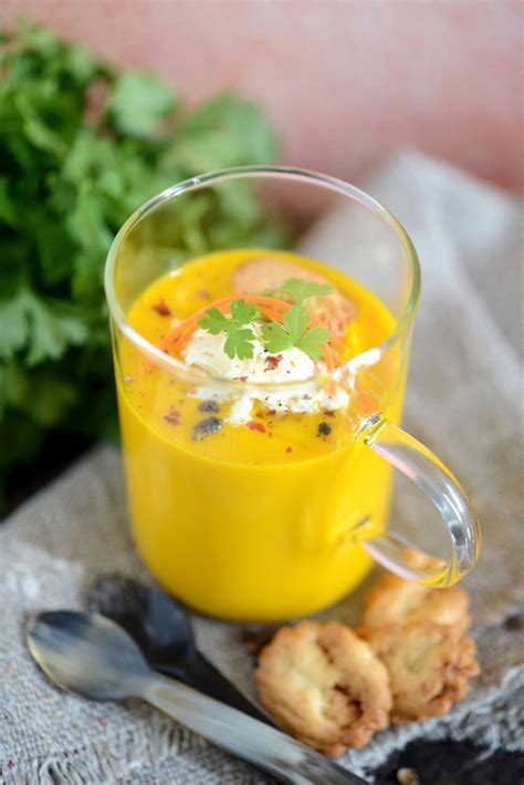 Recette Velouté de carottes au fromage Brillat Savarin