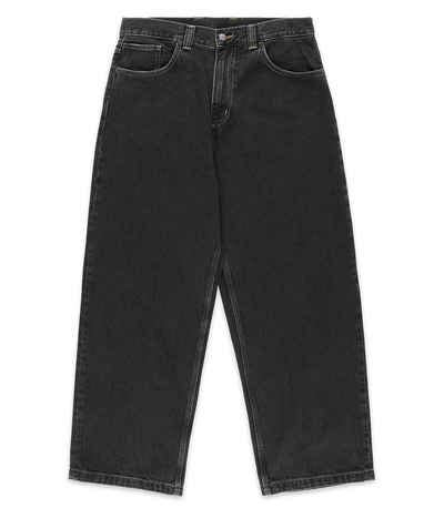 Shop Carhartt Wip Brandon Cotton Smith Jeans Black Stone Washed