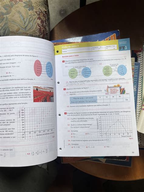 Caderno De Fichas Matem Tica Viseu Olx Portugal