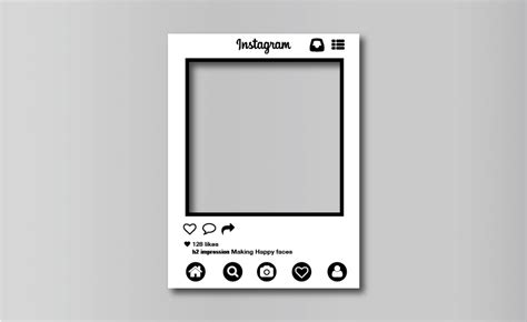 Cadre Instagram pour vos événements