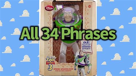 All 34 Phrases For The Toy Story 3 Disney Store Advanced Spanish