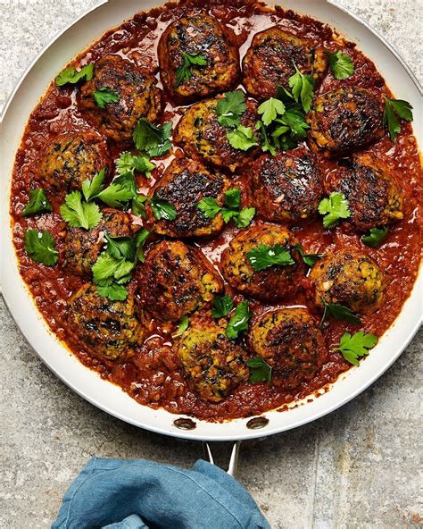 Yotam Ottolenghi On Instagram Courgette And Chickpea Balls In Spicy