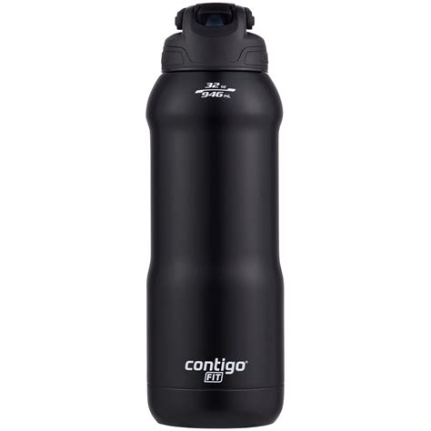 Contigo Oz Fit Insulated Stainless Steel Autospout Straw Water