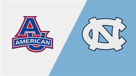 American University Vs North Carolina 82723 Stream The Match Live Watch Espn