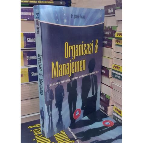 Jual BUKU ORGANISASI DAN MANAJEMEN DR SYAMSIR TORANG Shopee Indonesia