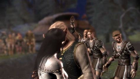 Dragon Age Origins Dalish Elf Wedding Zevran Youtube